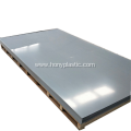 Grey rigid PVC plastic sheet